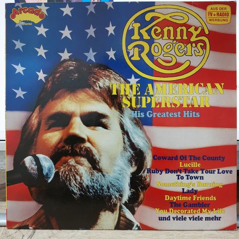 Kenny Rogers – The American Superstar - His Greatest Hits LP PLAK