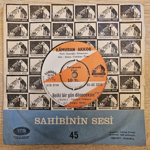 KAMURAN AKKOR - BELKİ BİR GÜN DÖNECEKSİN 45LİK PLAK