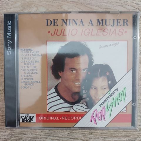 JULIO IGLESIAS - DE NİNA A MUJER CD