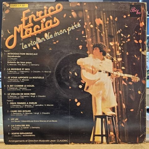 Enrico Macias – Enrico Macias Ou La Poésie De La Méditerranée LP PLAK