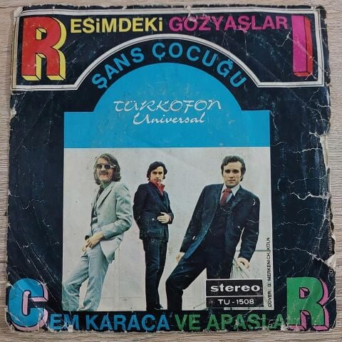 CEM KARACA - RESİMDEKİ GÖZ YAŞLARI 45LİK PLAK
