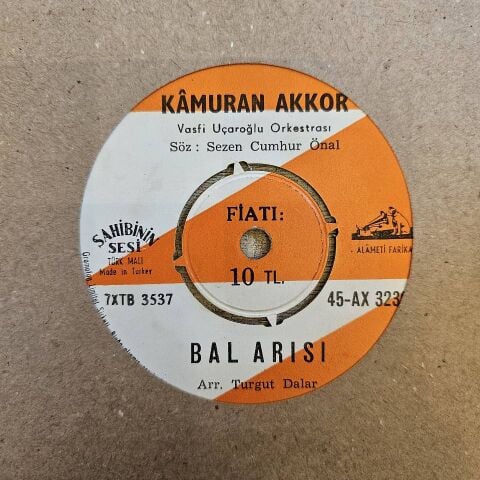 KAMURAN AKKOR - KİME NİYET KİME KISMET 45LİK PLAK