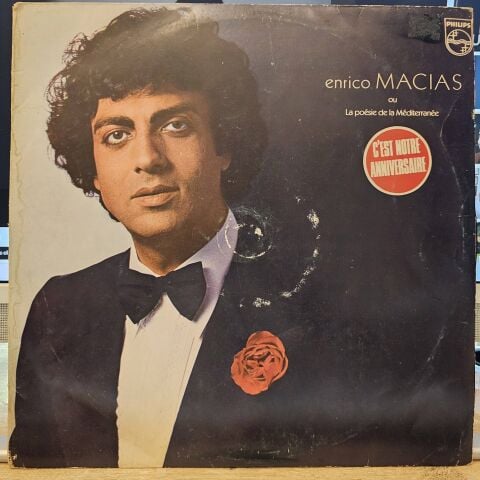 Enrico Macias – Enrico Macias Ou La Poésie De La Méditerranée LP PLAK