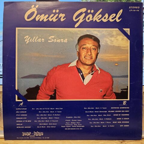 Ömür Göksel – Yıllar Sonra LP PLAK