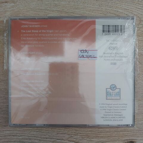 JOHN TAVENER CD