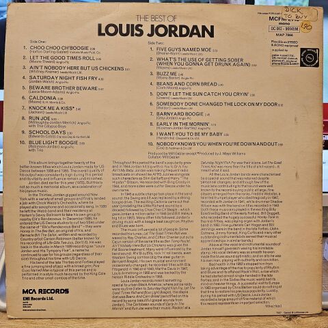 Louis Jordan – The Best Of Louis Jordan LP PLAK