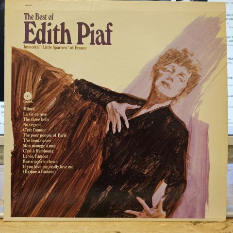 Edith Piaf – The Best Of Edith Piaf LP PLAK
