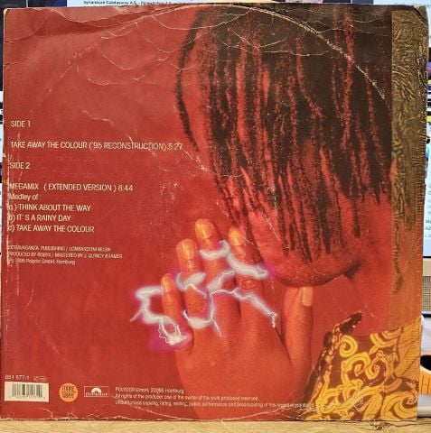 ICE MC – Take Away The Colour ('95 Reconstruction) LP PLAK