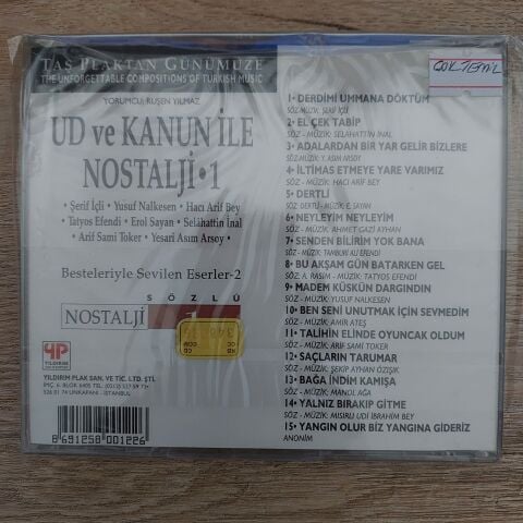 UD VE KANUN İLE NOSTALJİ 1 CD