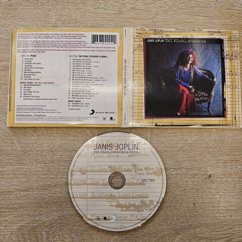 JANIS JOPLIN - JANIS JOPLIN THE PEARL SESSIONS CD