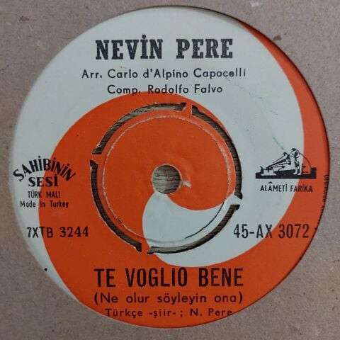 Nevin Pere – Catari Catari (Allaha Dua Ettim) 45LİK PLAK