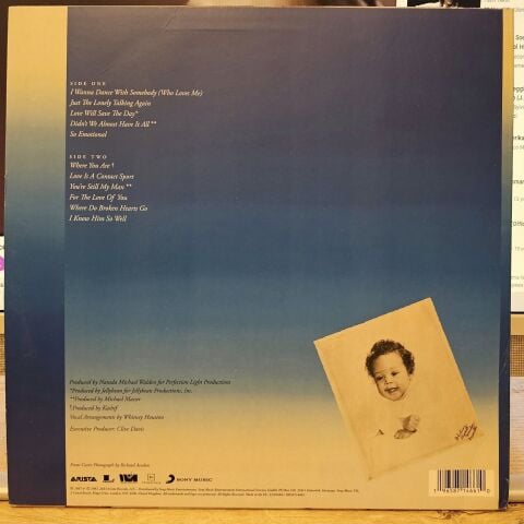 Whitney Houston – Whitney LP PLAK RENKLİ PLAK