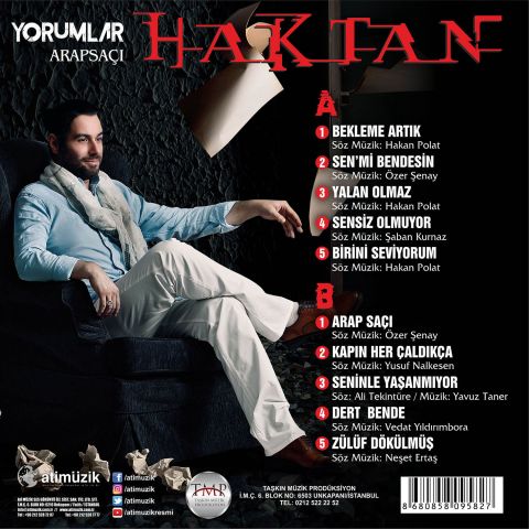 HAKTAN - ARAP SAÇI / YORUMLAR LP PLAK