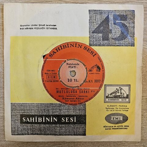 KAMURAN AKKOR -SEN BAŞKASIN 45LİK PLAK