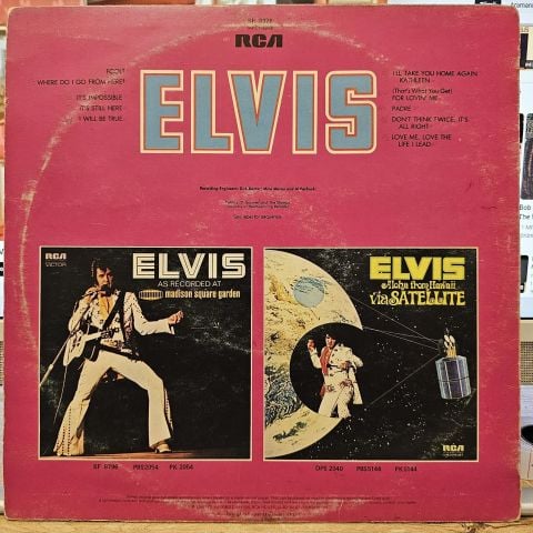Elvis Presley – Elvis LP PLAK