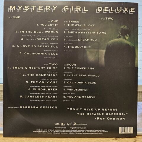 Roy Orbison – Mystery Girl Deluxe LP PLAK