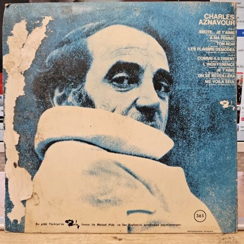 Charles Aznavour – Idiote Je T'Aime... LP PLAK