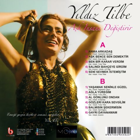 Yıldız Tilbe - Aşk İnsanı Değiştirir 1  LP PLAK