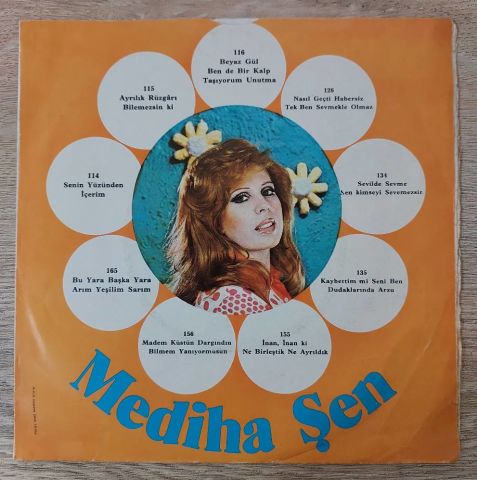 Mediha Şen – Bu Yara Başka Yara / Alım Yeşilim Sarım 45LİK PLAK