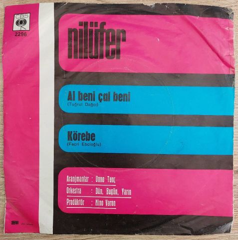 Nilüfer – Al Beni Çal Beni / Körebe 45LİK PLAK