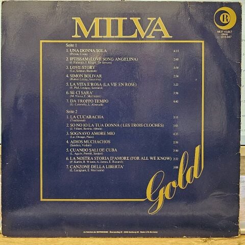 Milva – Gold LP PLAK
