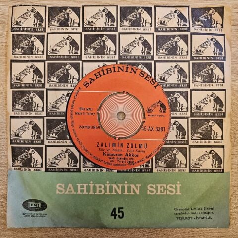 KAMURAN AKKOR - ZALİMİN ZULMÜ 45LİK PLAK