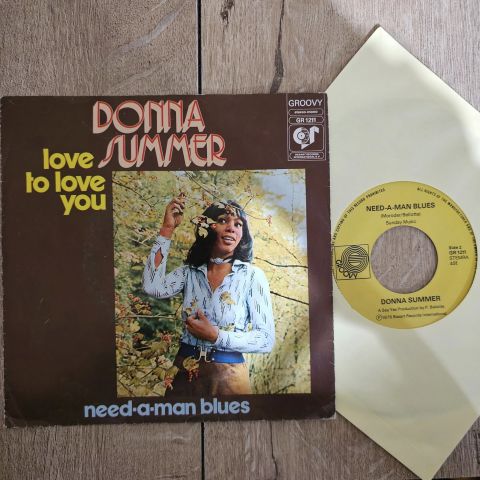 Donna Summer – Love To Love You 45LİK PLAK
