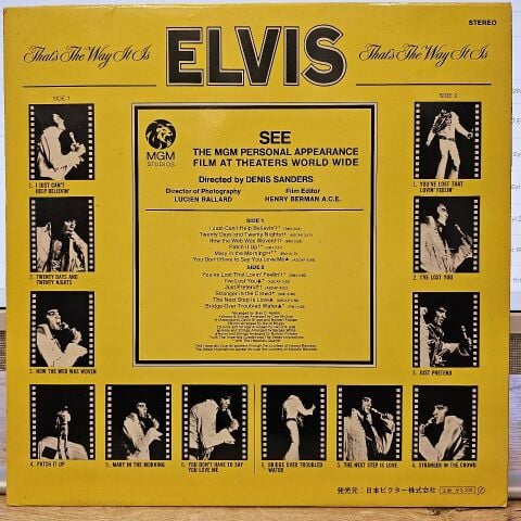 Elvis Presley – That's The Way It Is LP PLAK