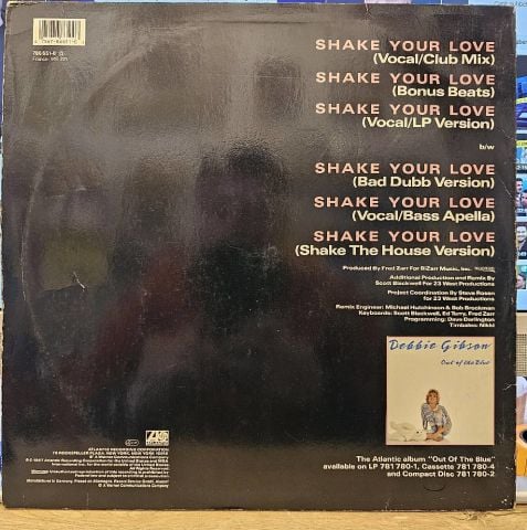 Debbie Gibson – Shake Your Love LP PLAK