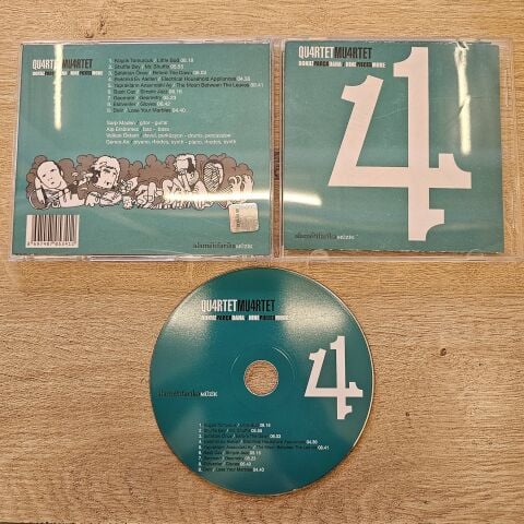 Qu4rtet Mu4rtet – Dokuz Parça Daha = Nine Pieces More CD