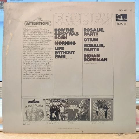 Frumpy – Attention Frumpy LP PLAK