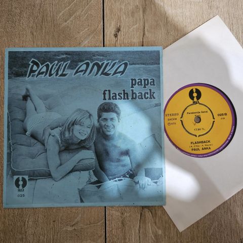 Paul Anka – Papa / Flashback 45LİK PLAK