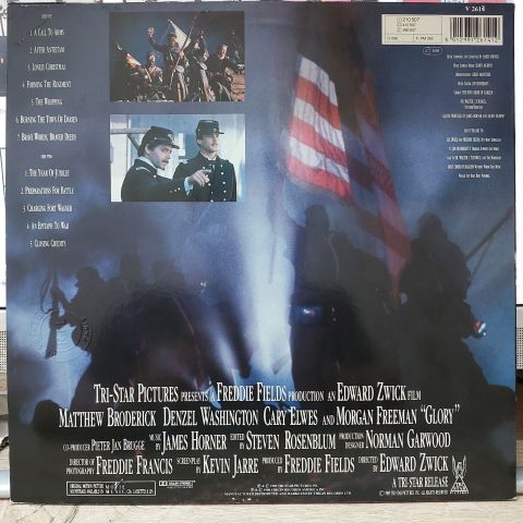 James Horner, The Boys Choir Of Harlem – Glory (Original Motion Picture Soundtrack) LP PLAK
