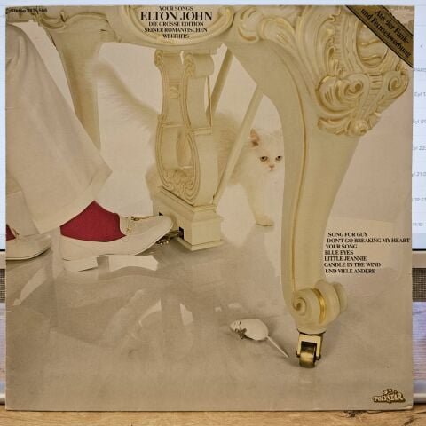 Elton John – Your Songs (Die Grosse Edition Seiner Romantischen Welthits) LP PLAK
