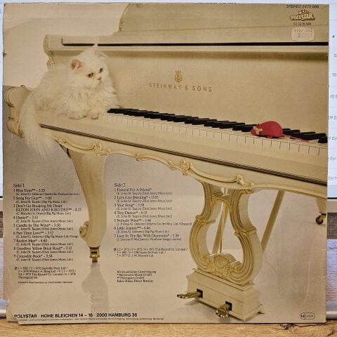 Elton John – Your Songs (Die Grosse Edition Seiner Romantischen Welthits) LP PLAK