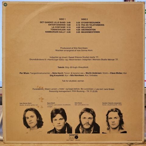 C. V. Jørgensen – Storbyens Små Oaser LP PLAK