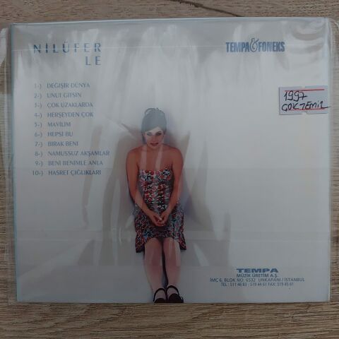 NİLÜFER - NİLÜFERLE CD