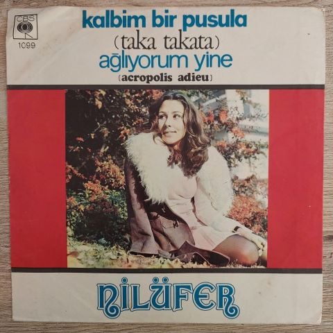 Nilüfer – Kalbim Bir Pusula / Ağlıyorum Yine 45LİK PLAK