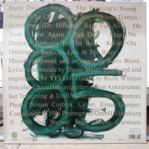 Yello – 1980 - 1985 The New Mix In One Go LP PLAK