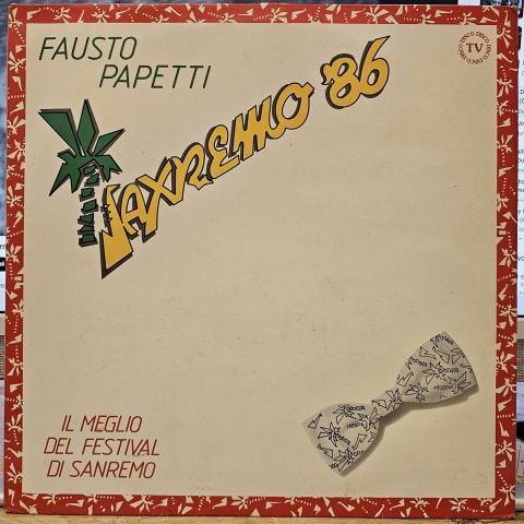 Fausto Papetti – Saxremo 86 LP PLAK