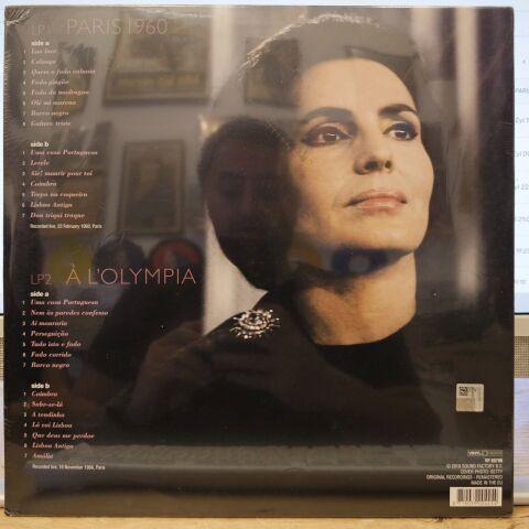 Amália Rodrigues – Paris 1960 / À L'Olympia LP PLAK