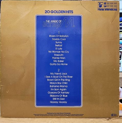 Boney M. – The Magic Of Boney M. - 20 Golden Hits LP PLAK