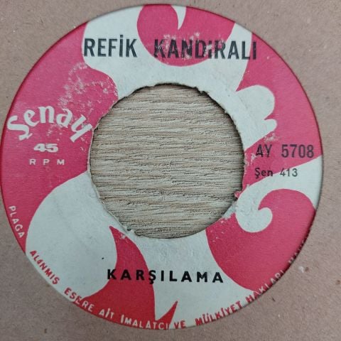 REFİK KANDIRALI - KARŞILAMA 45LİK PLAK