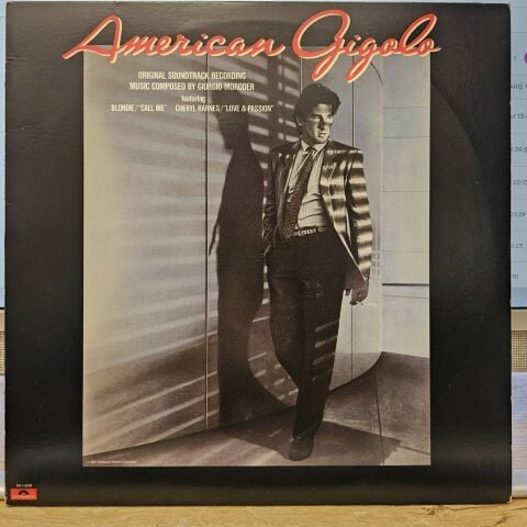 GİORGİO MORODER - AMERİCAN GİGOLO SOUNDTRACK LP PLAK