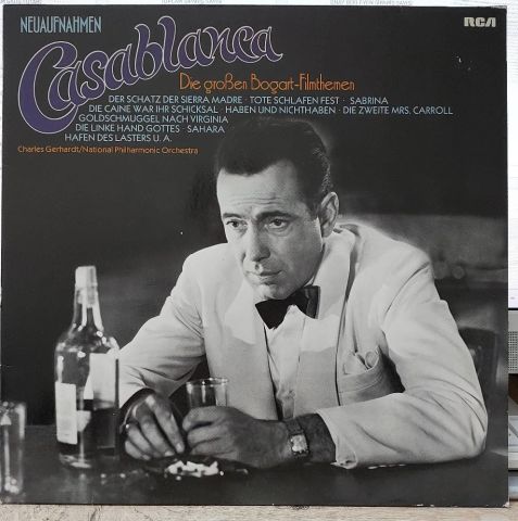 Charles Gerhardt / National Philharmonic Orchestra – Casablanca - Die Großen Bogart-Filmthemen LP PLAK