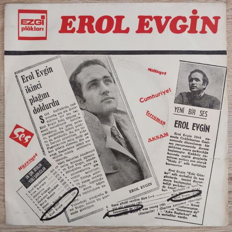 EROL EVGİN - AŞK BAŞLARKEN 45LİK PLAK