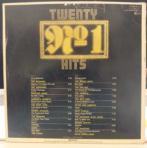 Various – Twenty No. 1 Hits LP PLAK