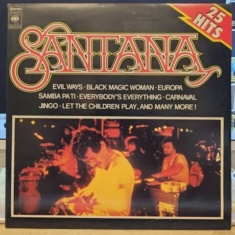Santana – 25 Hits (The Sound Of Santana - 25 Santana Greats) LP PLAK