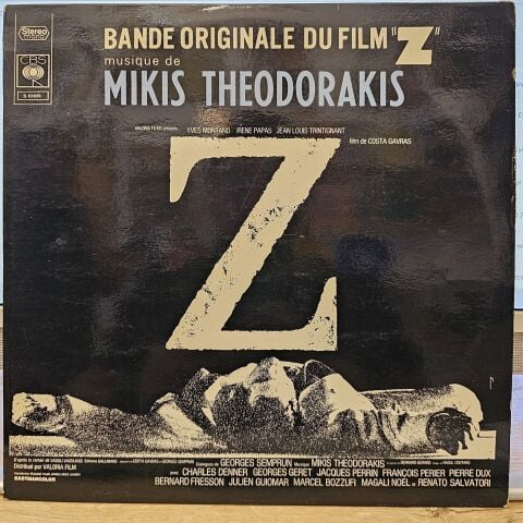 Mikis Theodorakis – Z (Bande Originale Du Film) LP PLAK