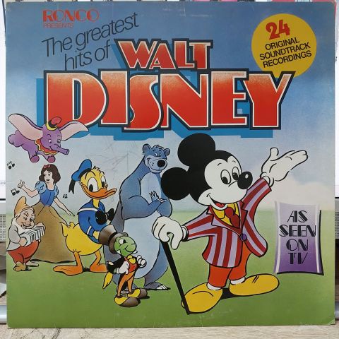 Various – The Greatest Hits Of Walt Disney LP PLAK
